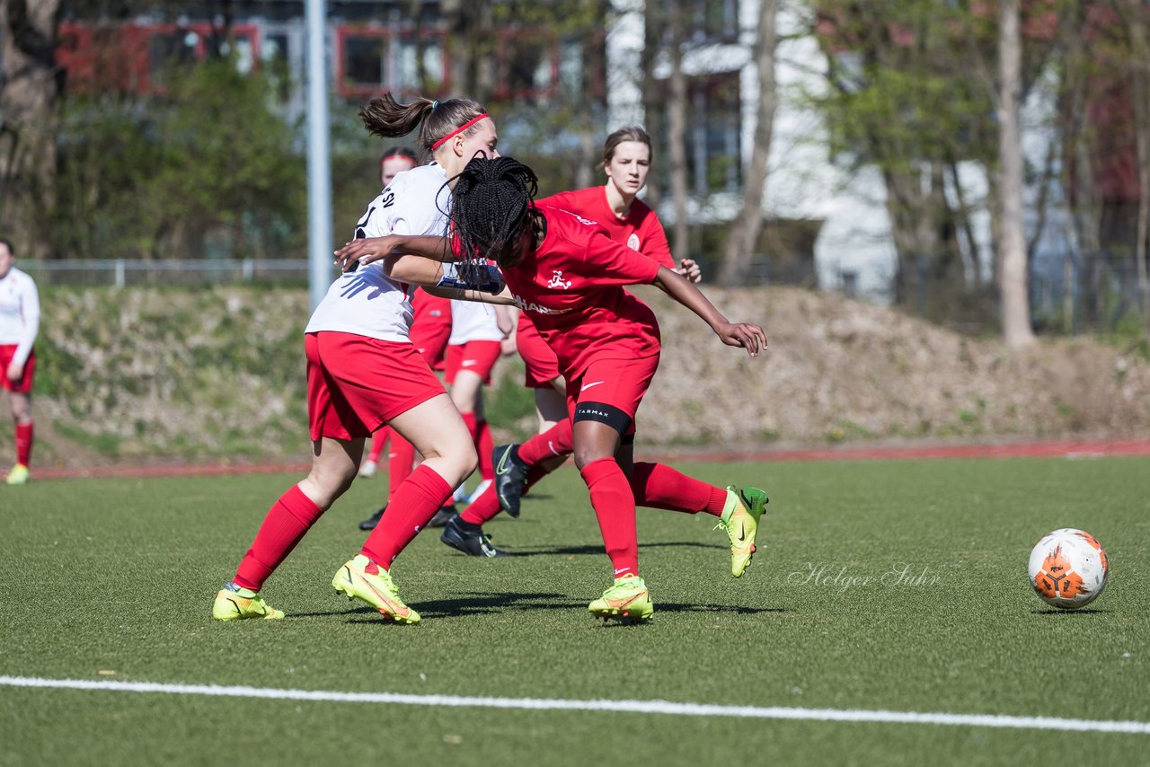 Bild 385 - wBJ Walddoerfer - Eimsbuettel : Ergebnis: 5:3